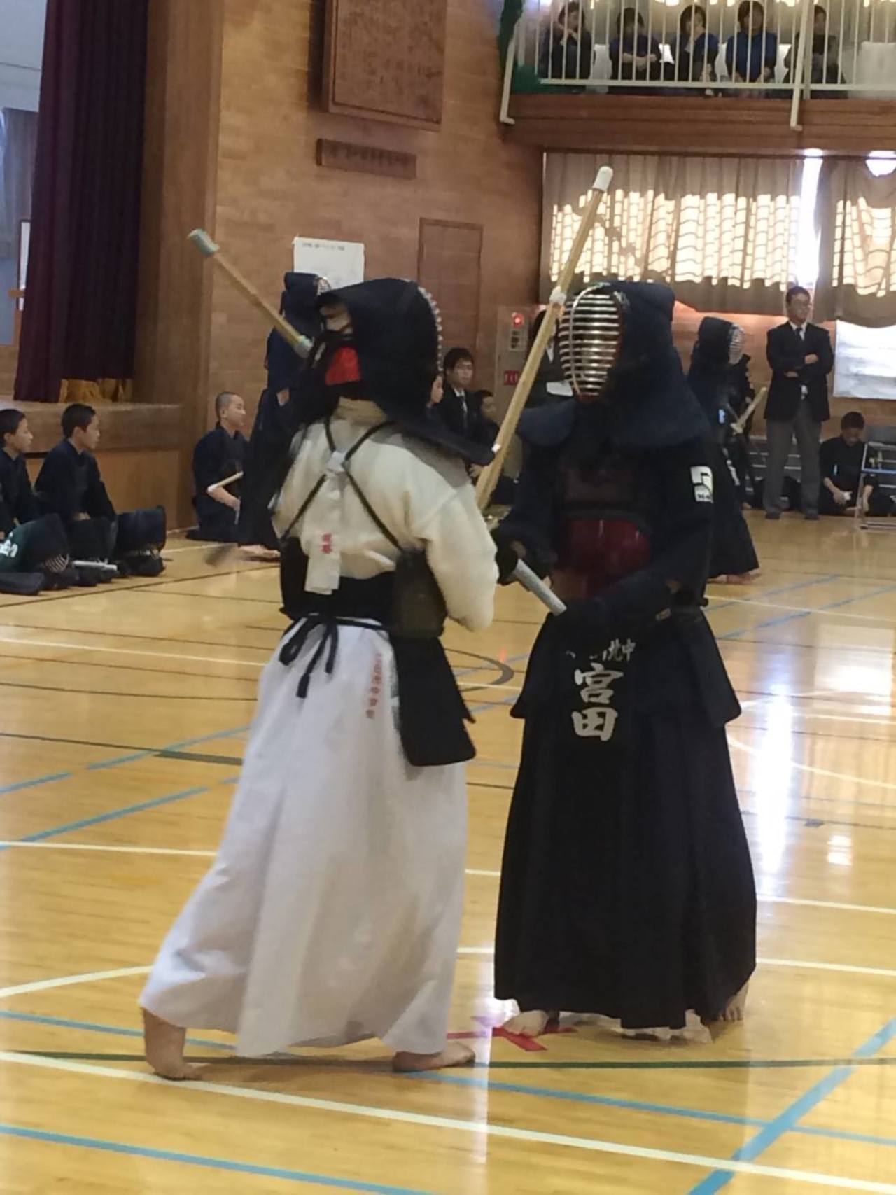 那珂川北中学校 筑前地区新人剣道大会 女子団体優勝