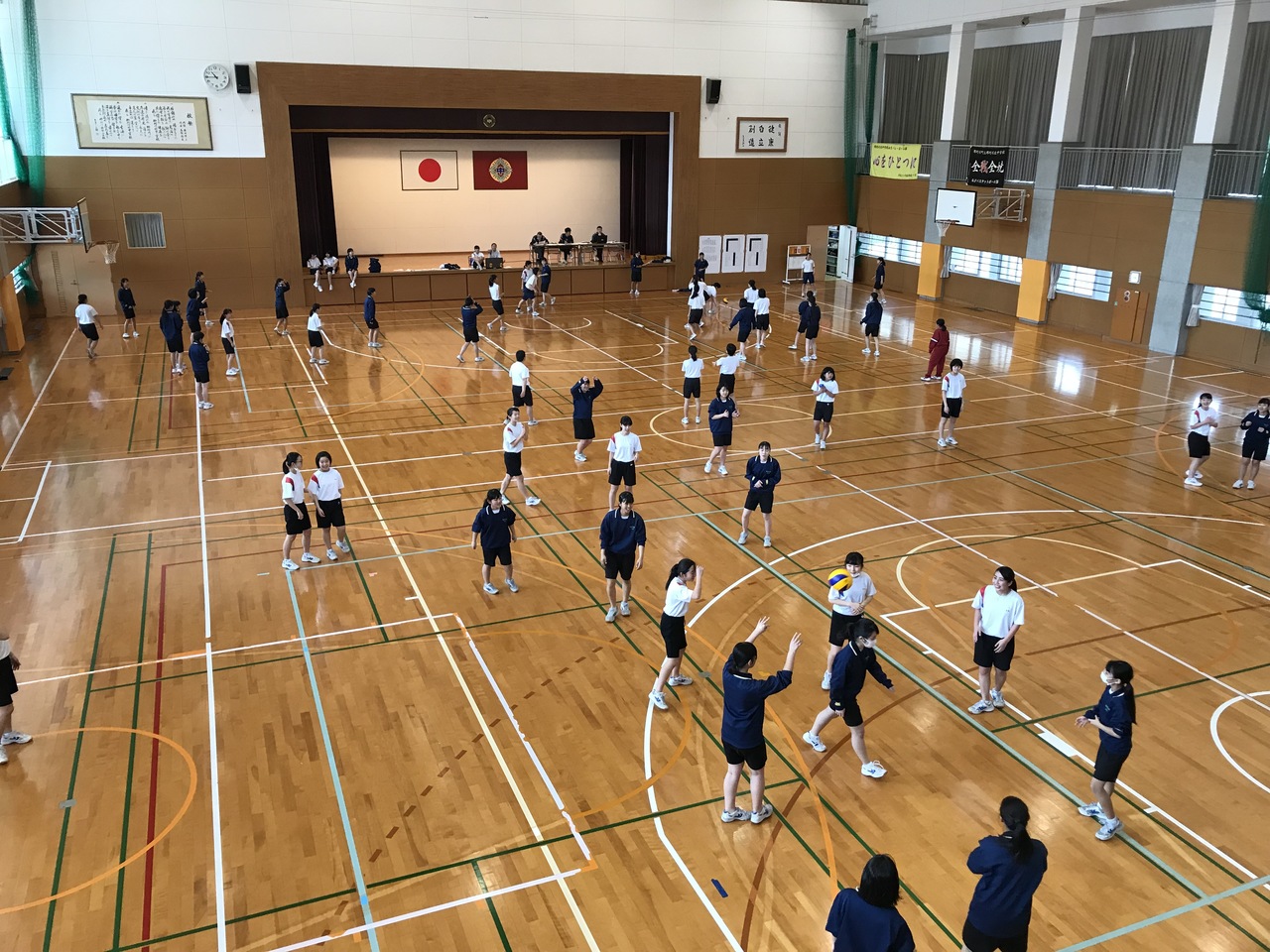 那珂川北中学校 ２年生クラスマッチ