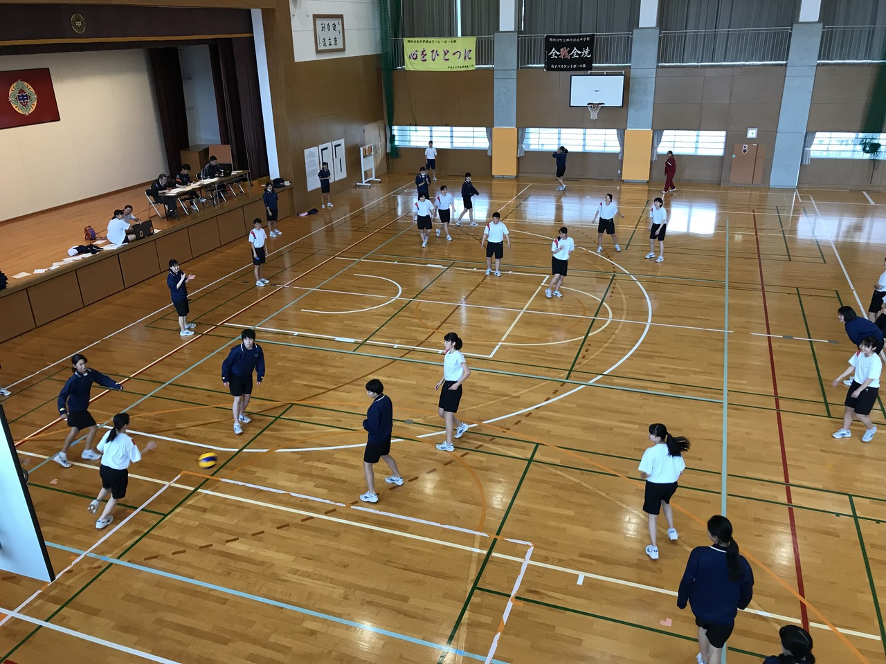 那珂川北中学校 ２年生クラスマッチ