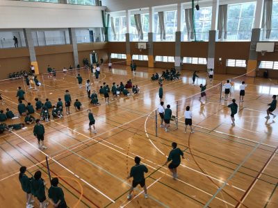 那珂川北中学校 1年生クラスマッチ