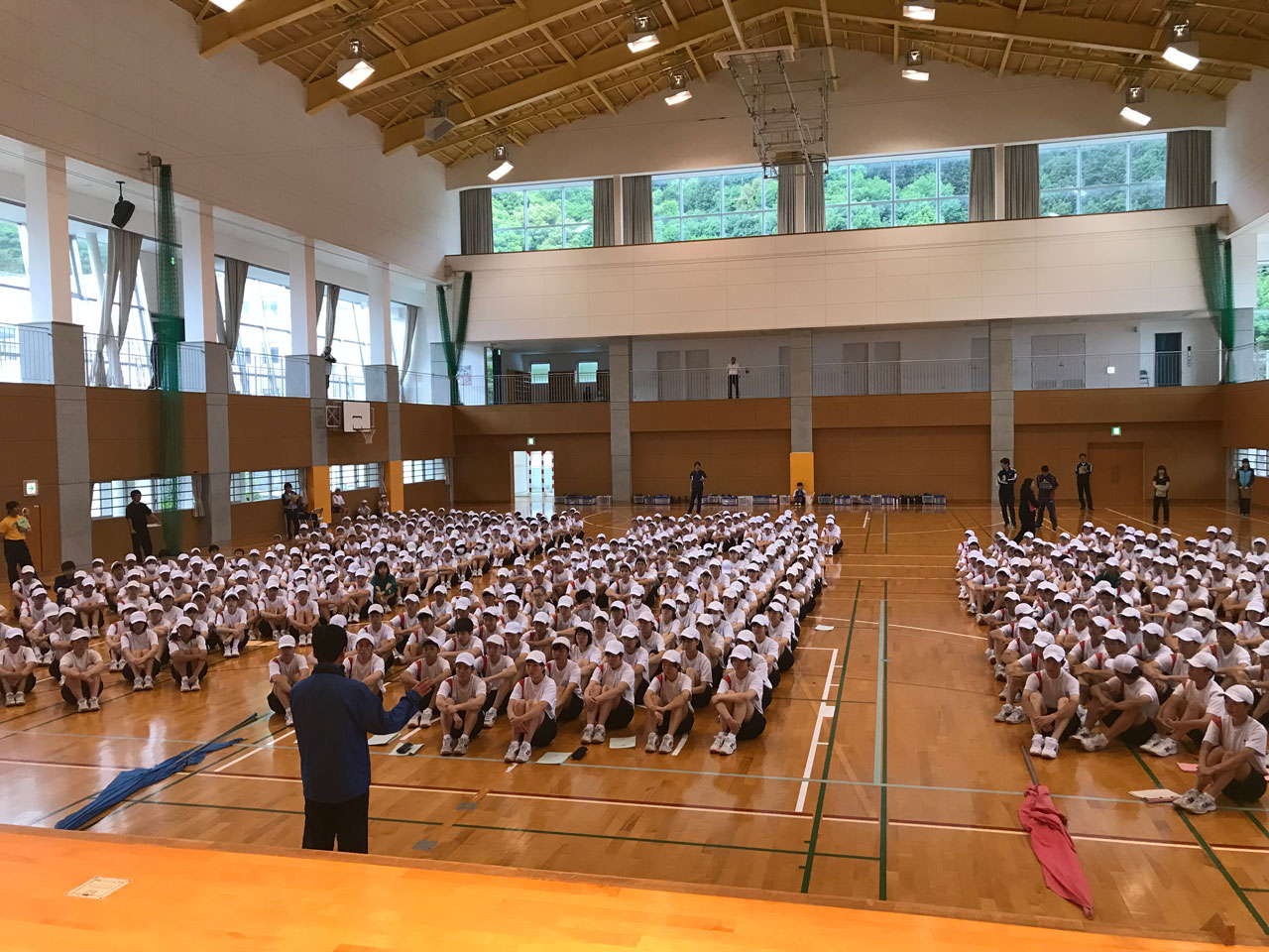 那珂川北中学校 平成30年度体育祭 練習風景