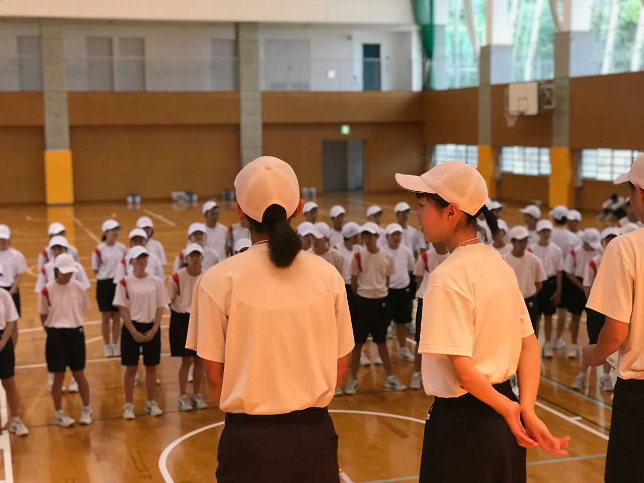 那珂川北中学校 平成30年度体育祭 練習風景