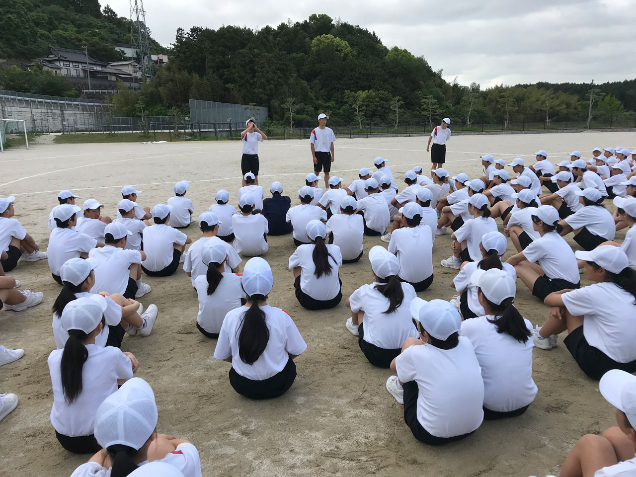 那珂川北中学校 平成30年度体育祭 練習風景