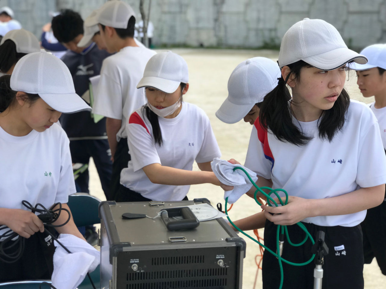 那珂川北中学校 平成30年度体育祭 練習風景