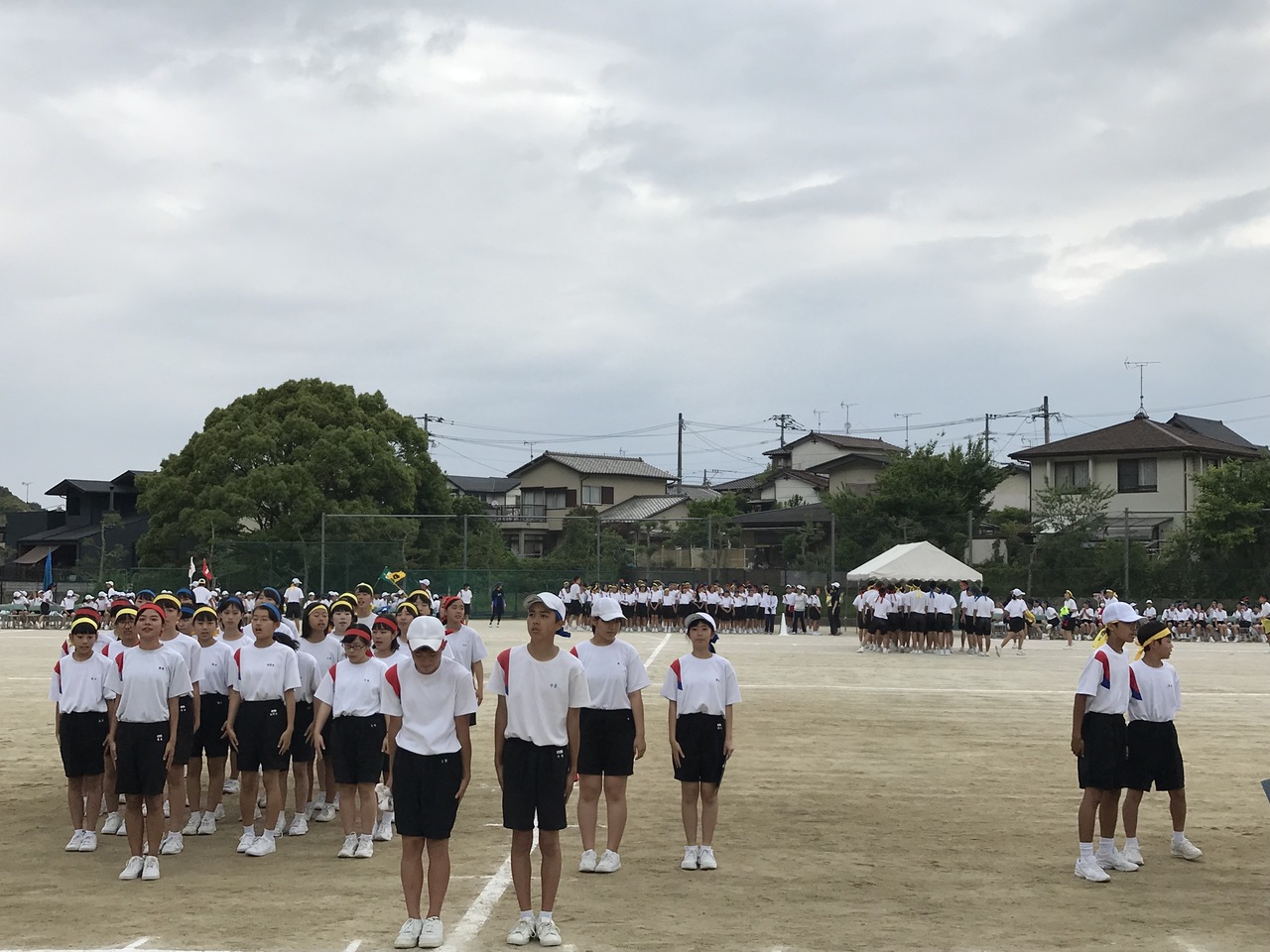 那珂川北中学校 第15回体育祭 リハーサル