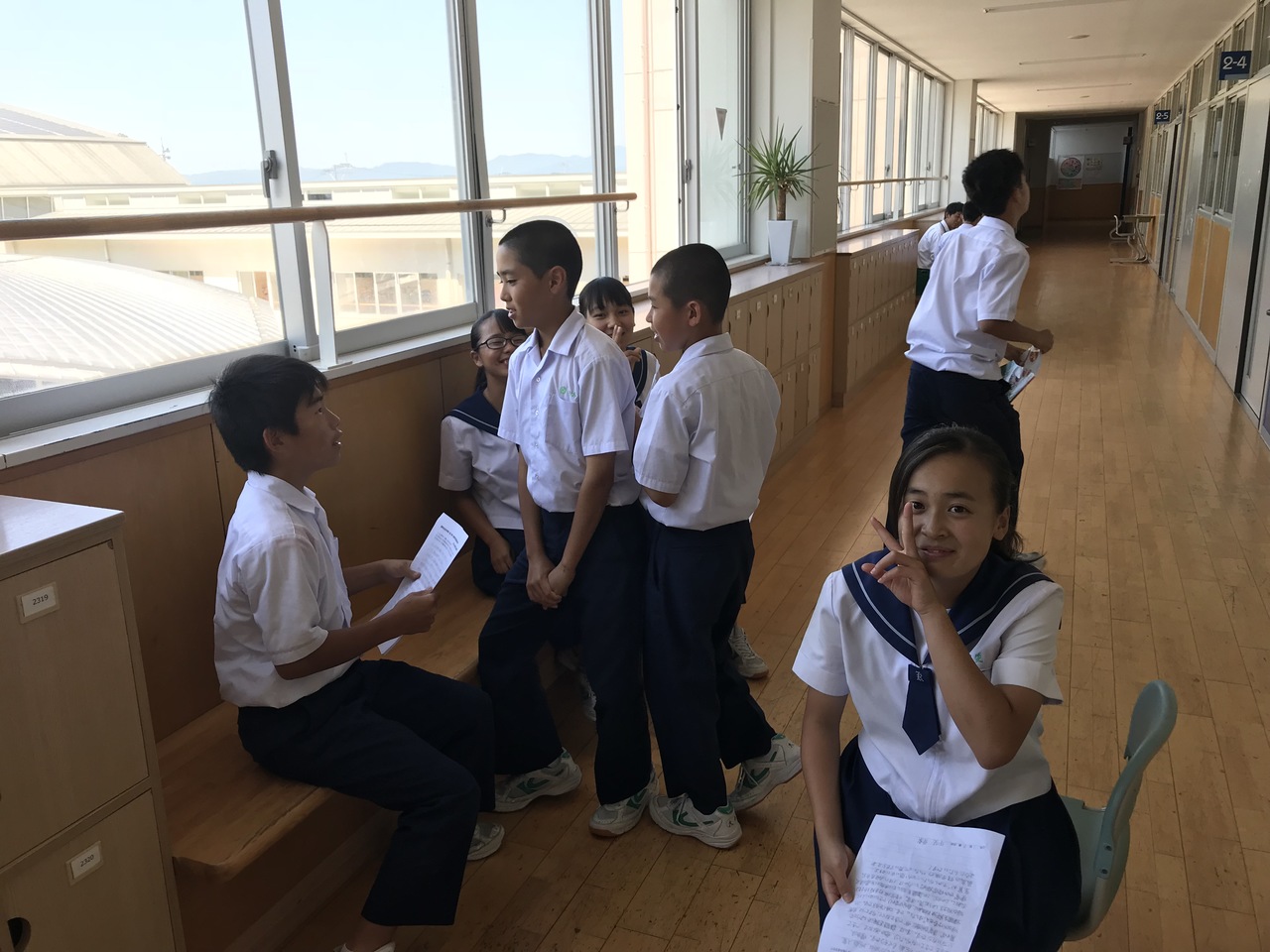 那珂川北中学校 そよかぜ学級の様子