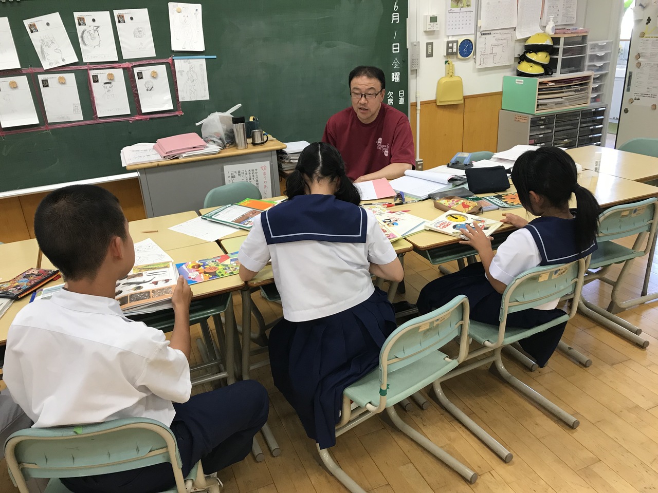 那珂川北中学校 そよかぜ学級の様子