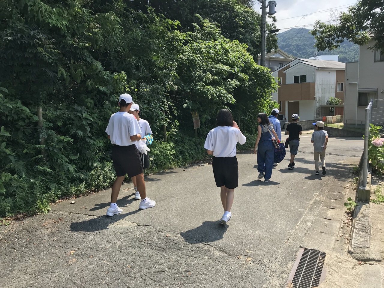 那珂川北中学校 クリーン作戦