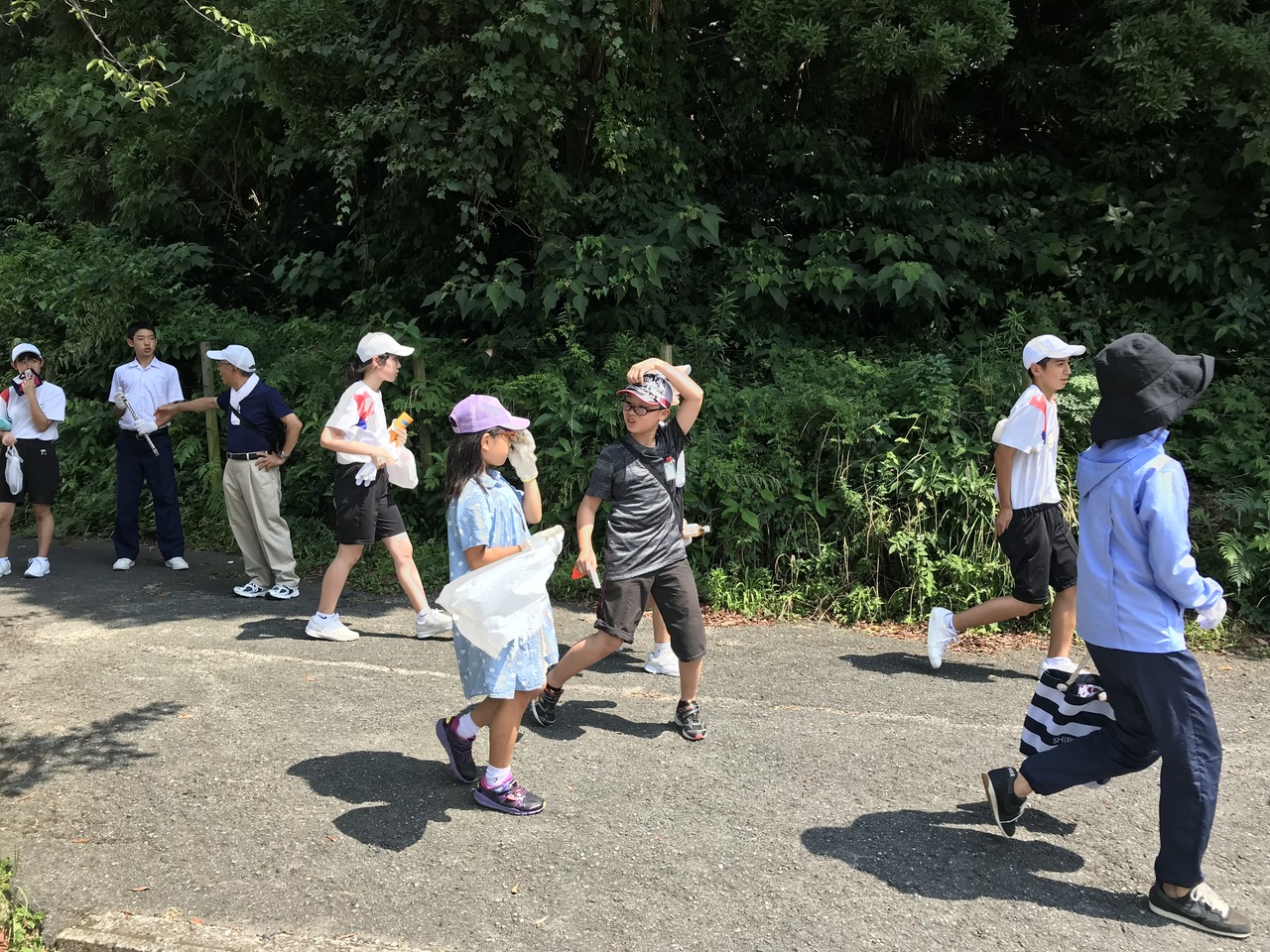 那珂川北中学校 クリーン作戦