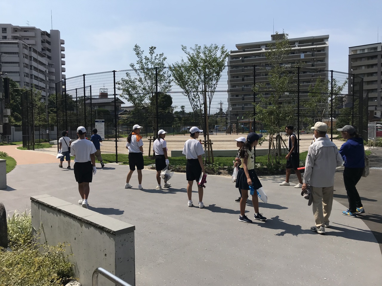 那珂川北中学校 クリーン作戦