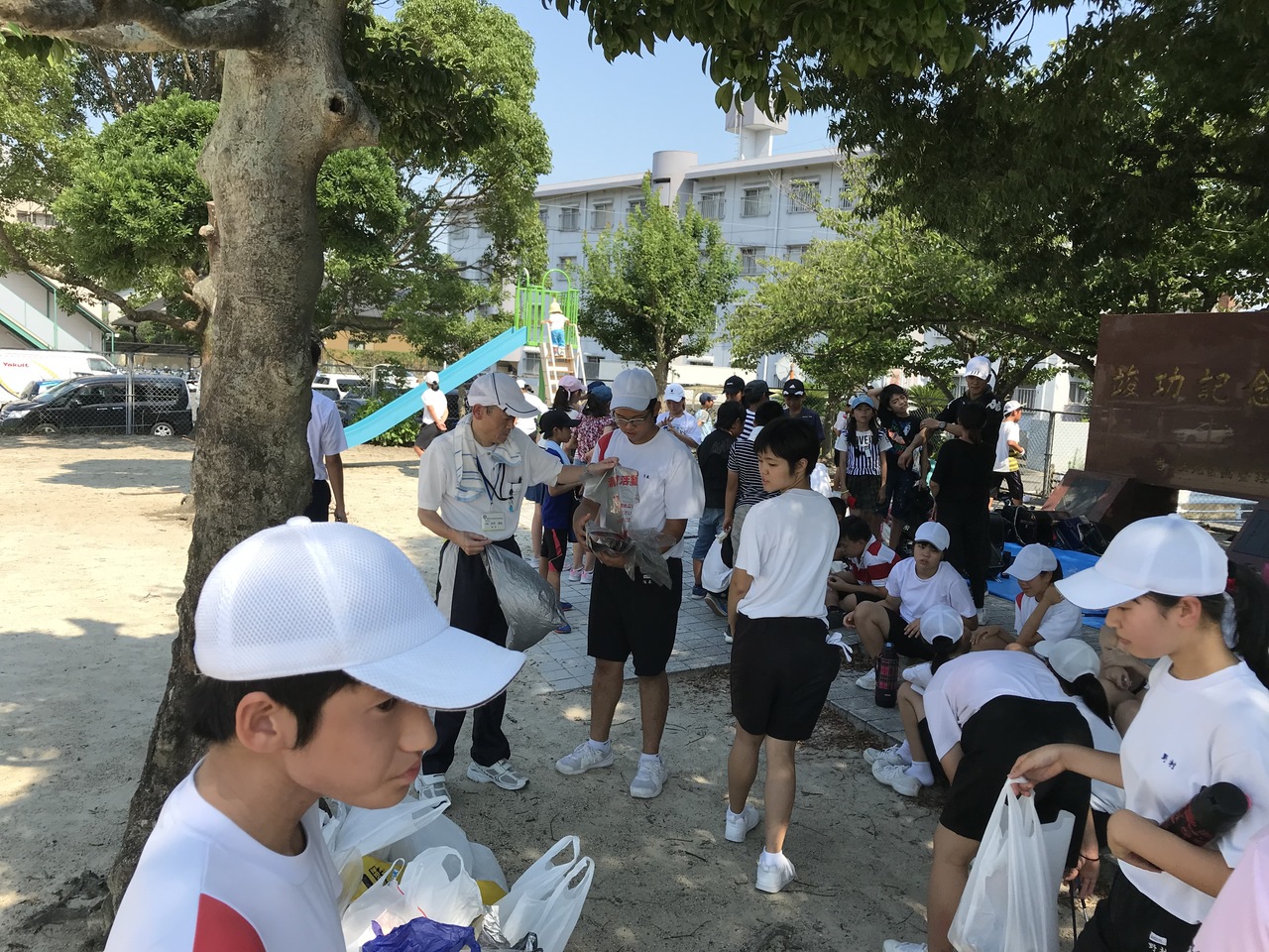 那珂川北中学校 クリーン作戦
