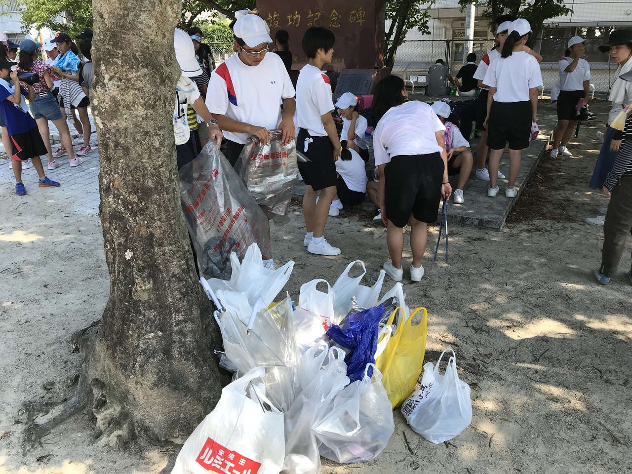 那珂川北中学校 クリーン作戦