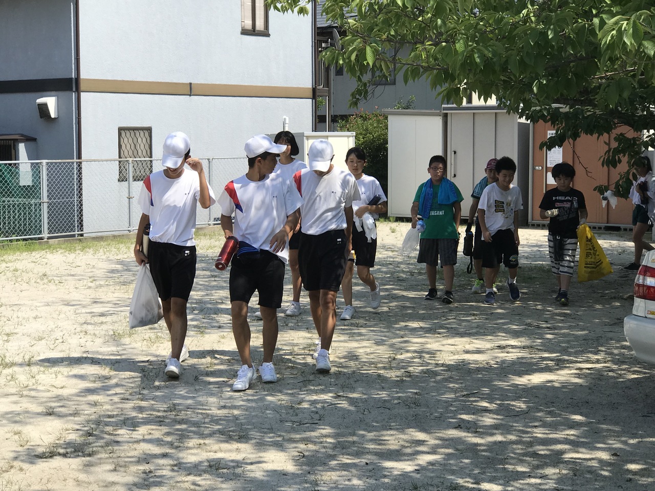 那珂川北中学校 クリーン作戦