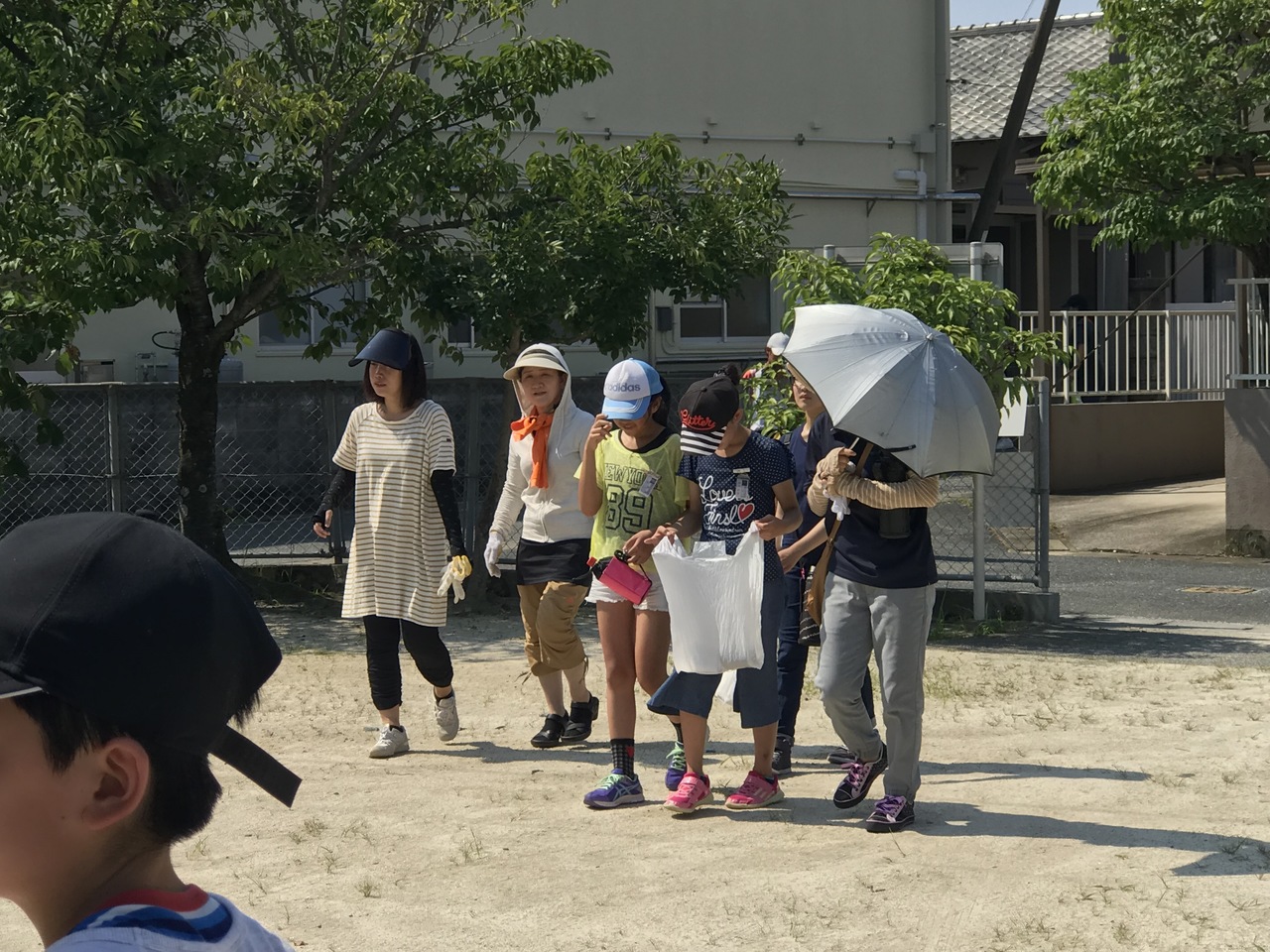 那珂川北中学校 クリーン作戦