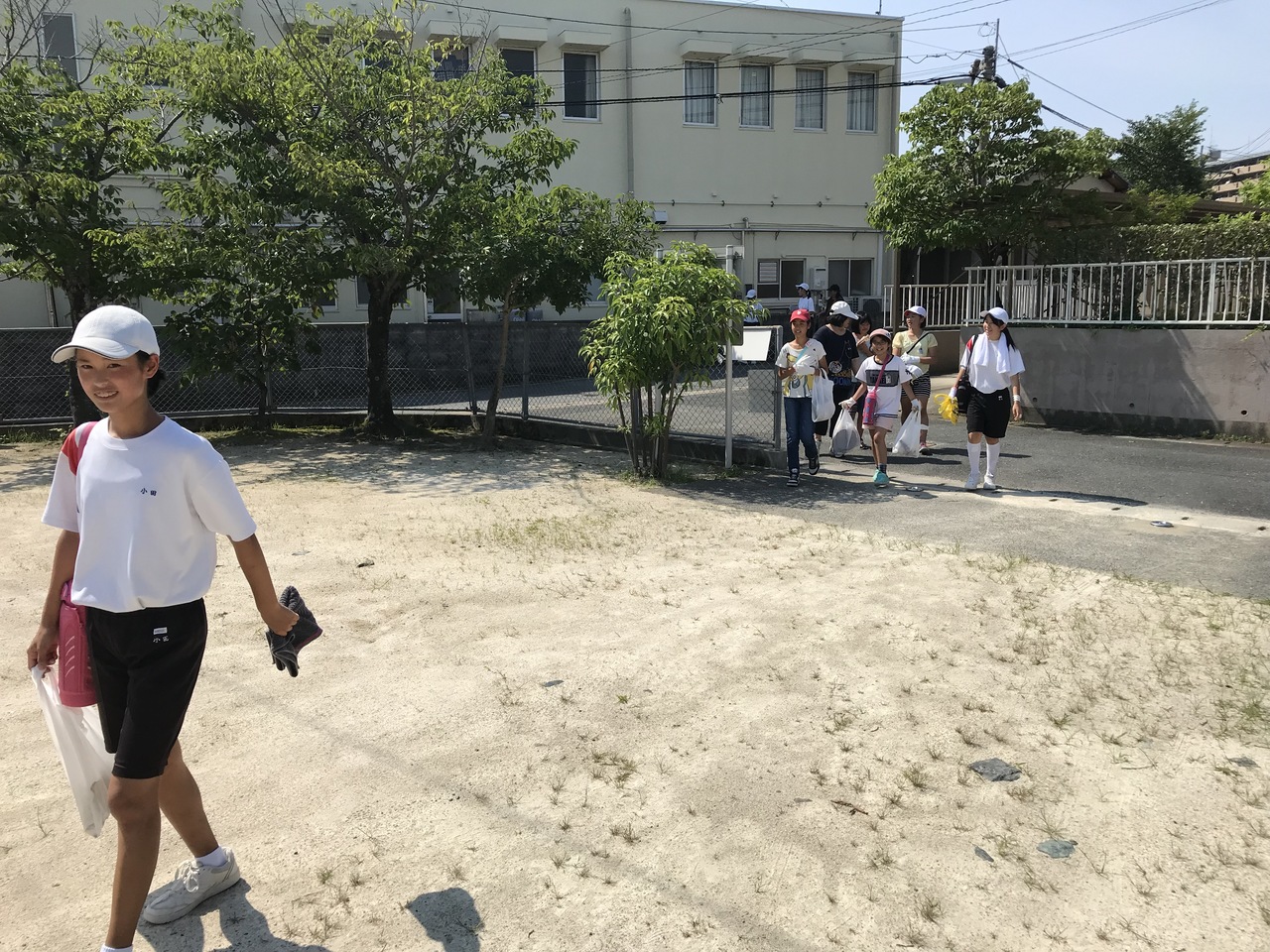 那珂川北中学校 クリーン作戦