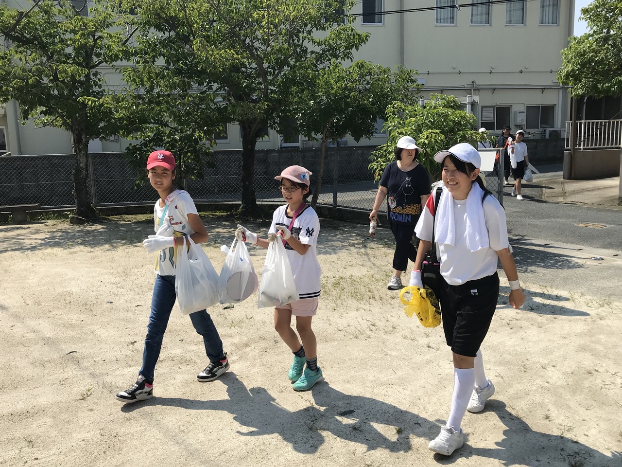 那珂川北中学校 クリーン作戦
