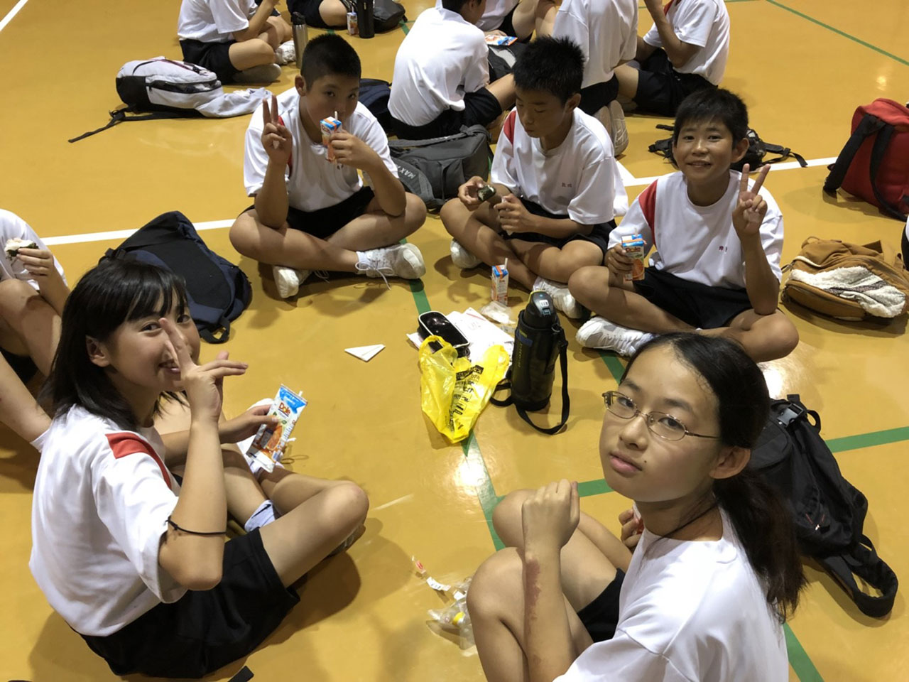 那珂川北中学校 自然教室