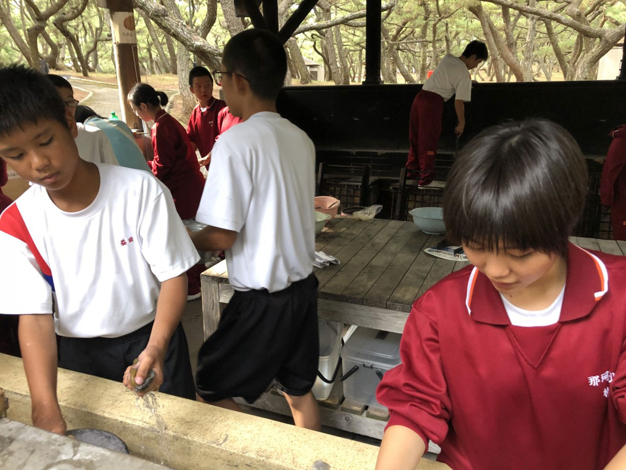那珂川北中学校 自然教室