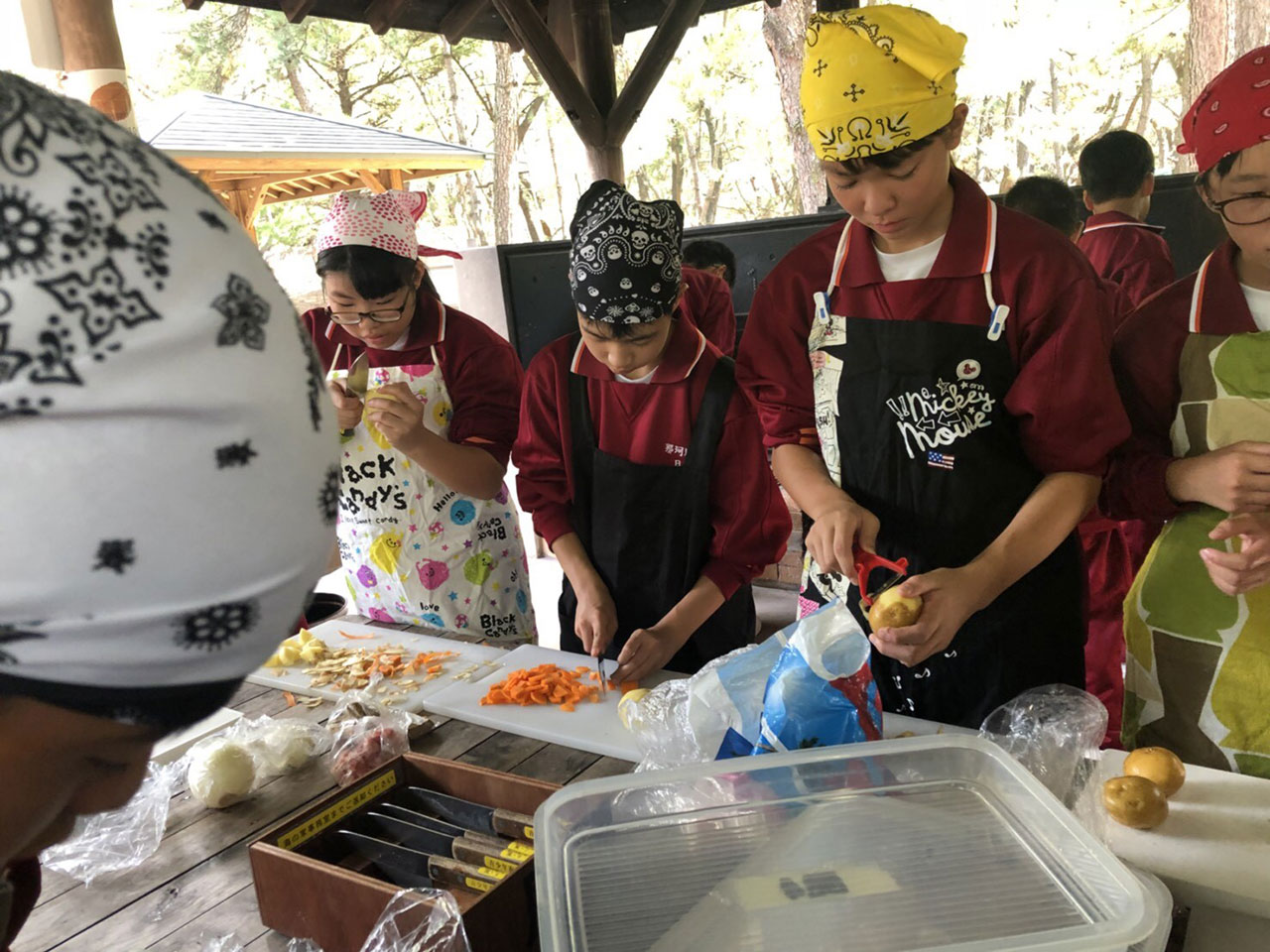 那珂川北中学校 自然教室
