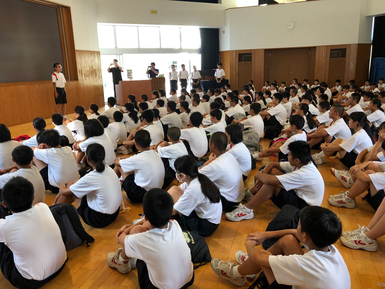 那珂川北中学校 自然教室