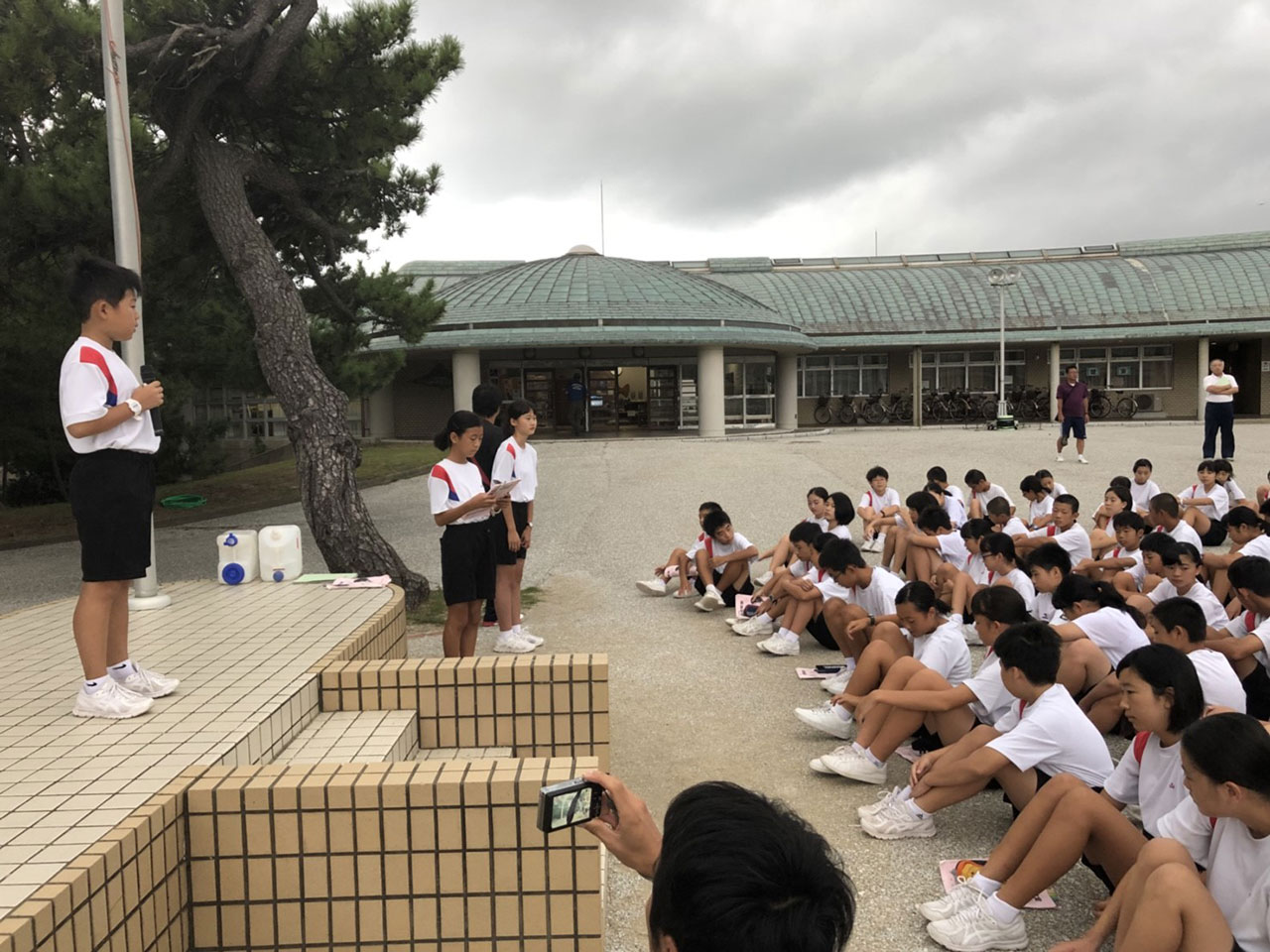 那珂川北中学校 自然教室