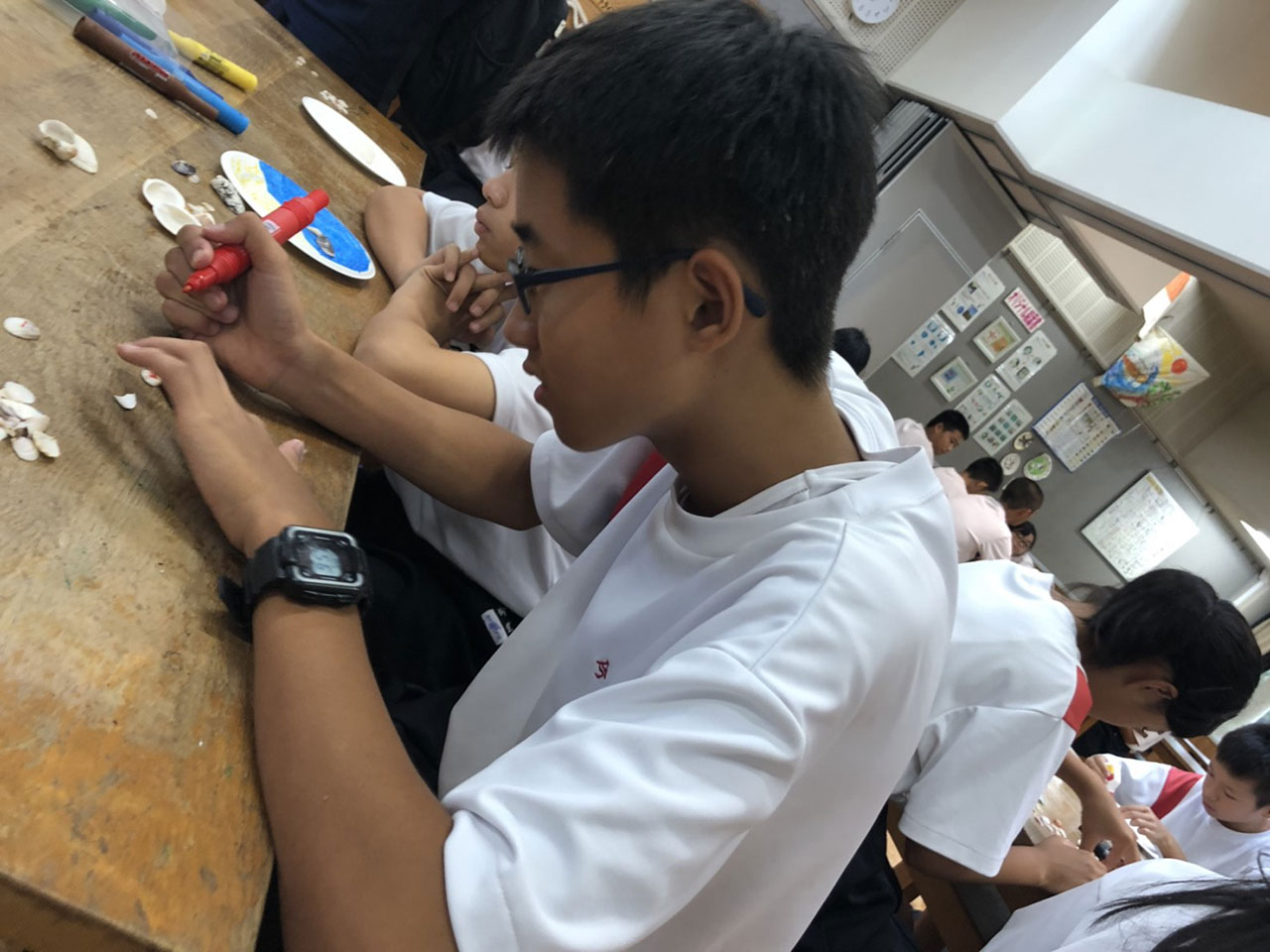 那珂川北中学校 自然教室