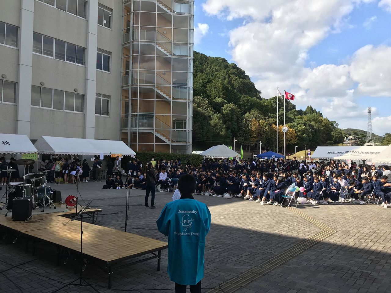 那珂川北中学校 第15回コミュニティそよかぜフェスタ