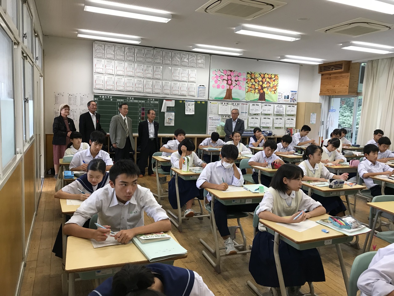 那珂川北中学校 ウェルカムスクール保護司会