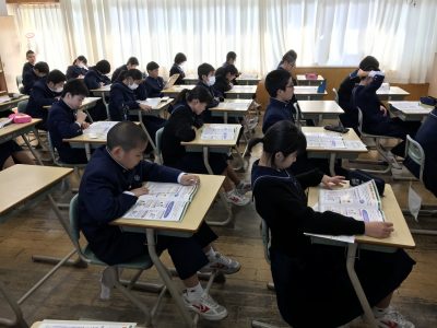 那珂川北中学校 がんの教育講座