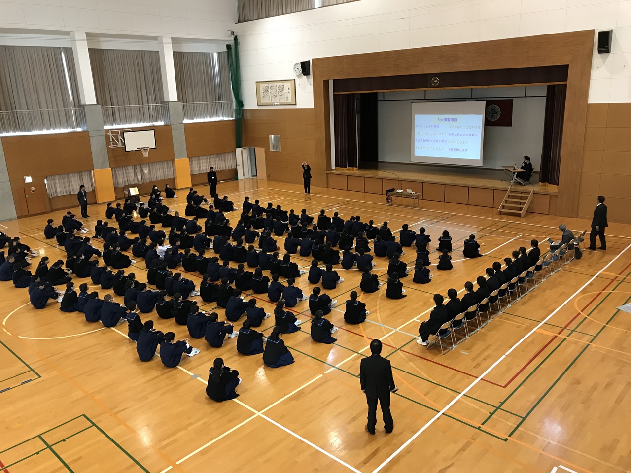 那珂川北中学校 マナー講座