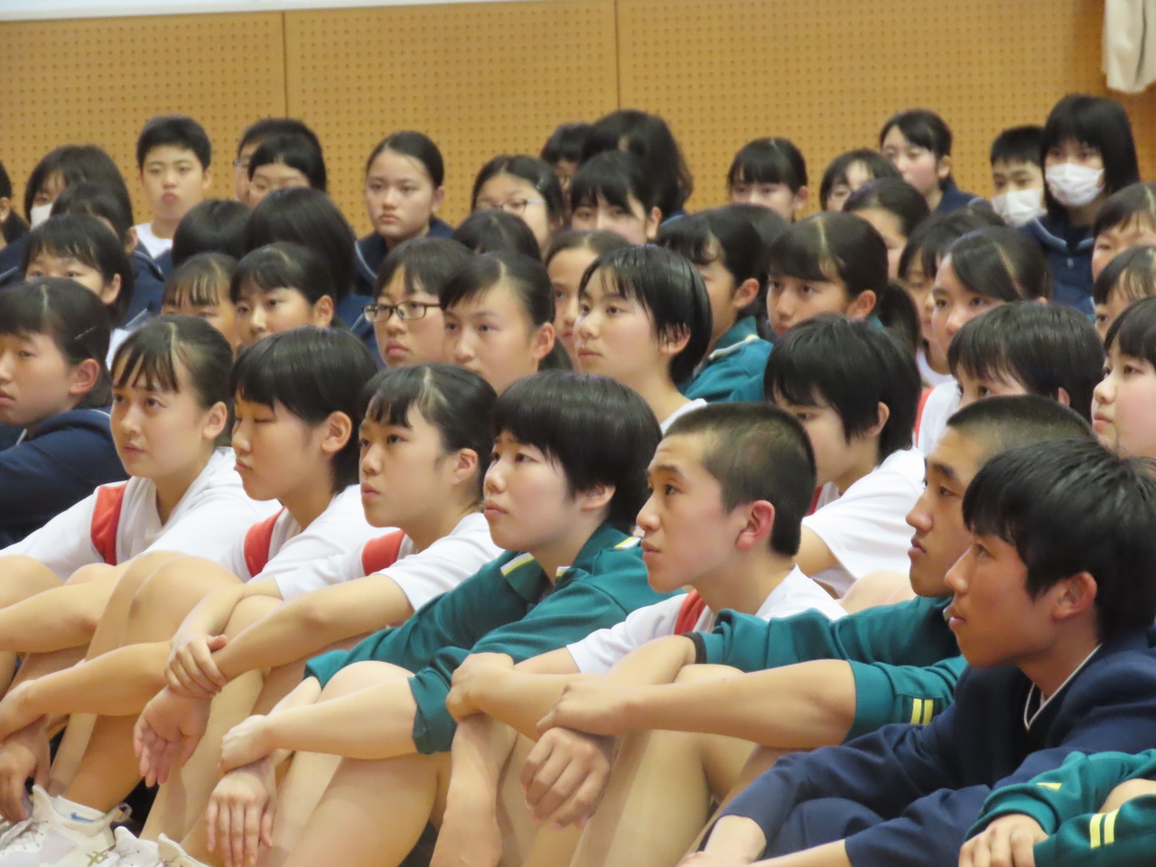 那珂川北中学校 部活動生集会