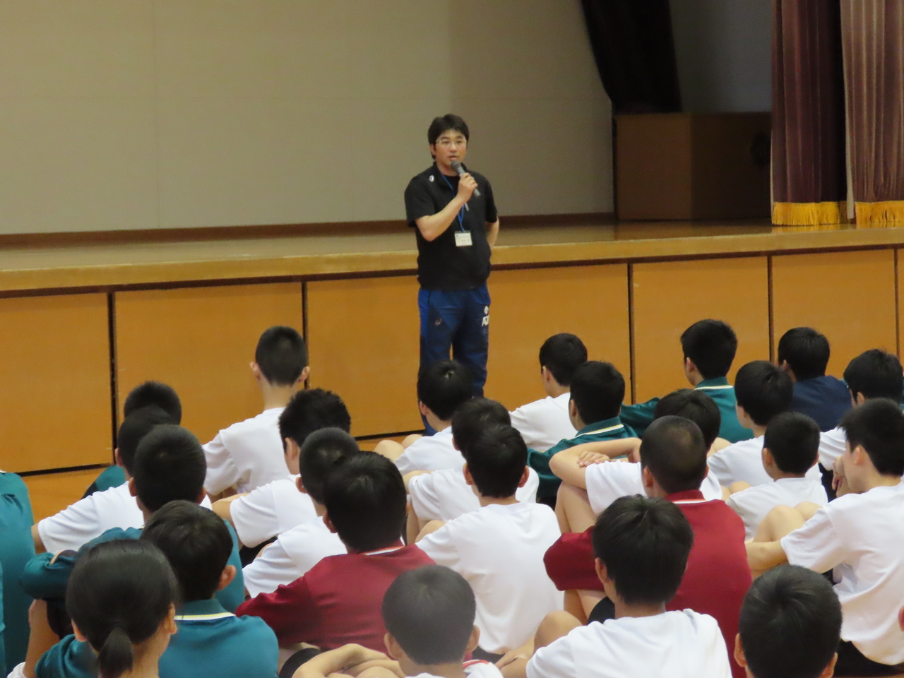 那珂川北中学校 部活動生集会