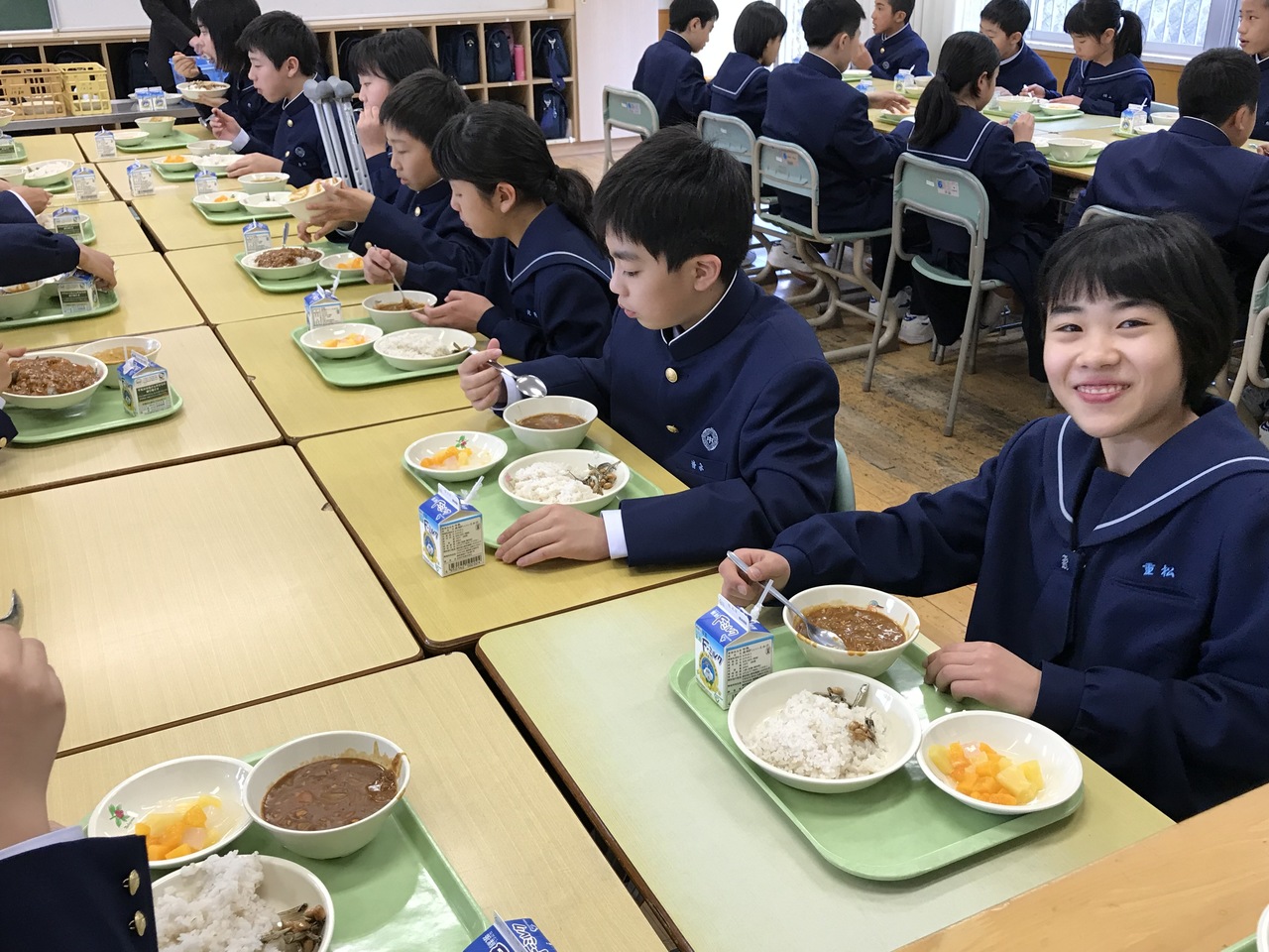 那珂川北中学校 初めてのテスト、初めての給食、部活動紹介