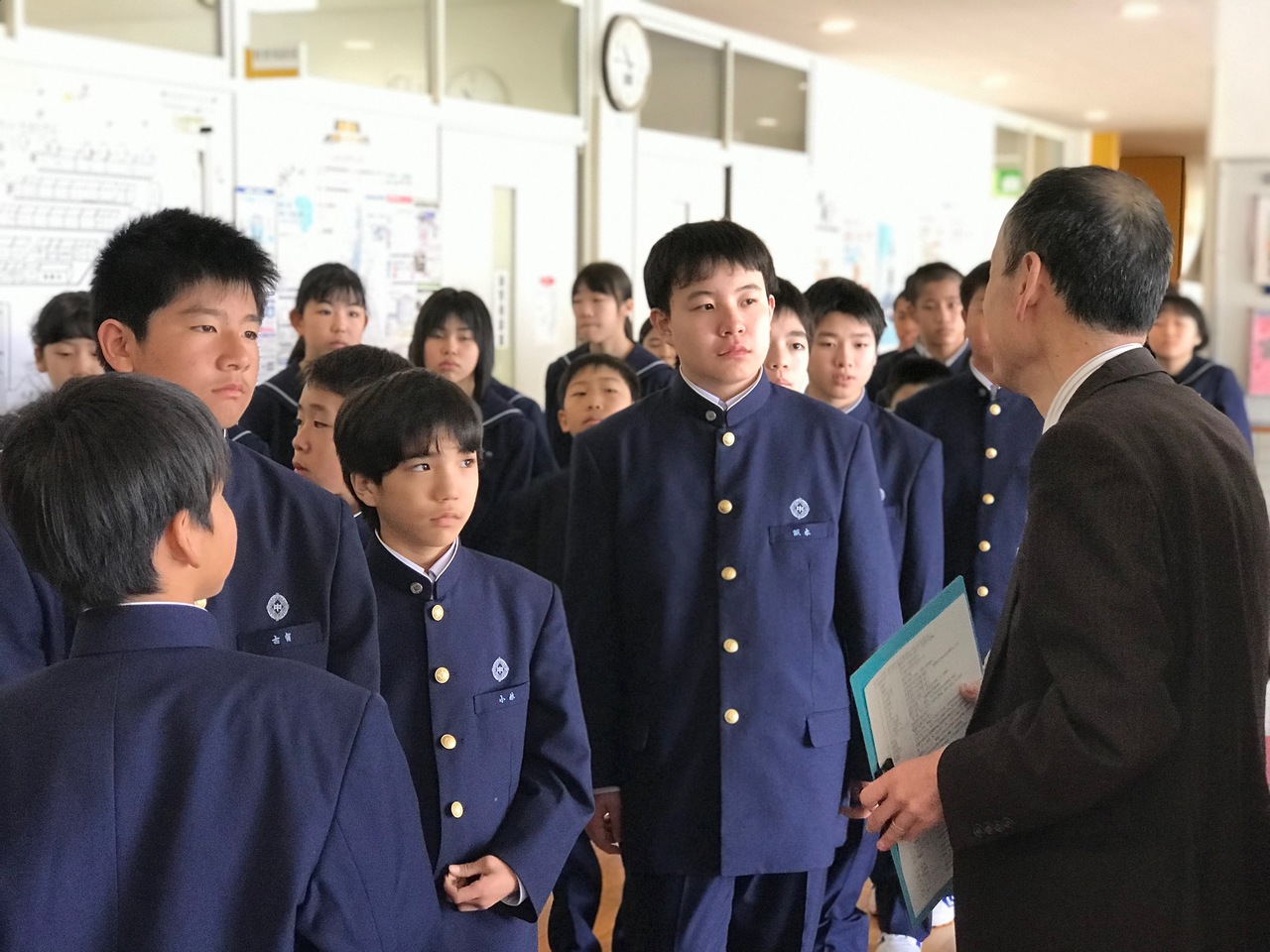 那珂川北中学校 校内探検