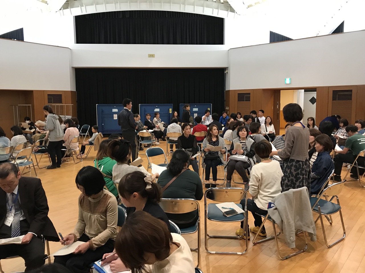 那珂川北中学校 PTA委員総会の様子