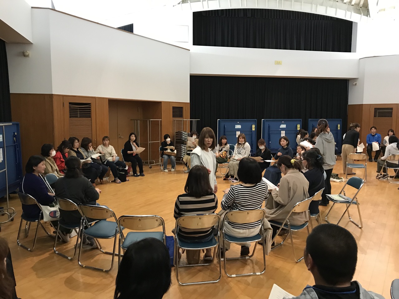 那珂川北中学校 PTA委員総会の様子