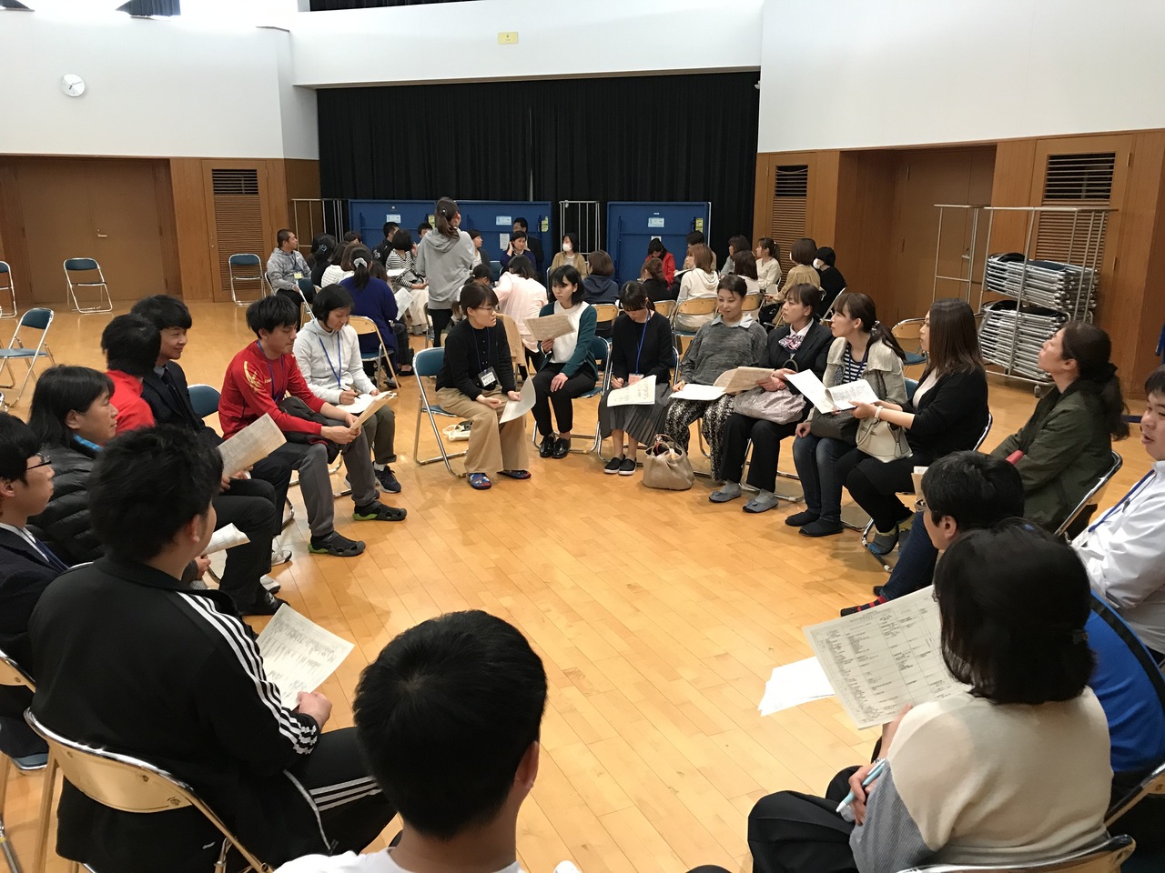 那珂川北中学校 PTA委員総会の様子