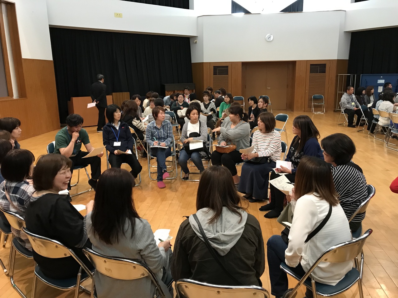 那珂川北中学校 PTA委員総会の様子