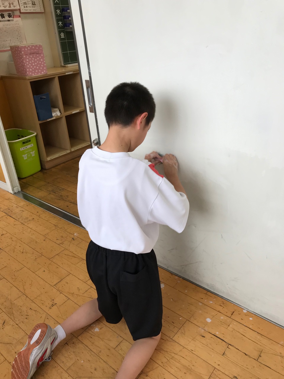 那珂川北中学校 学校をきれいにしよう！　ボランティア