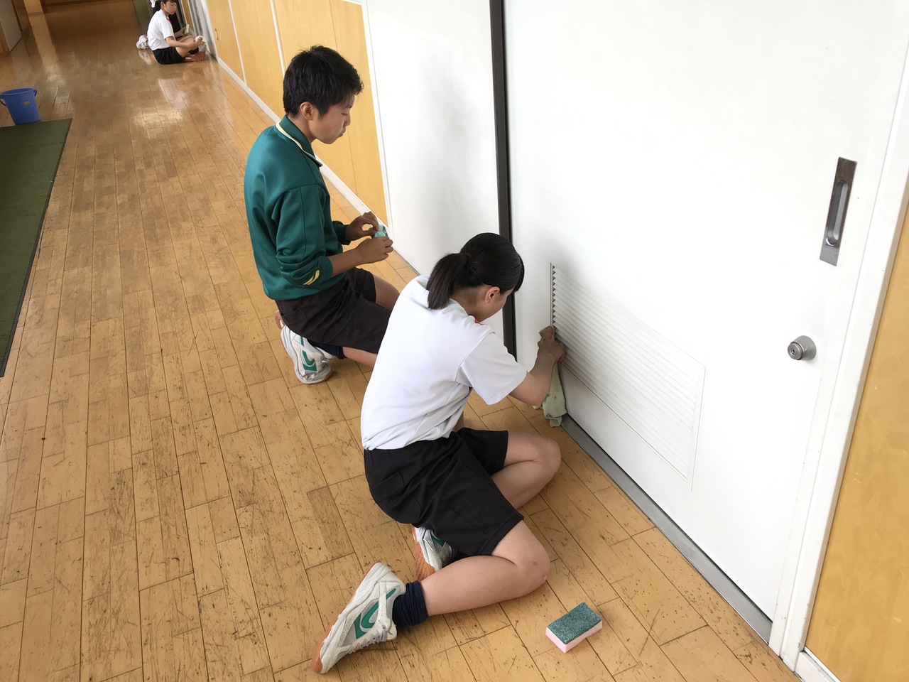 那珂川北中学校 学校をきれいにしよう！　ボランティア