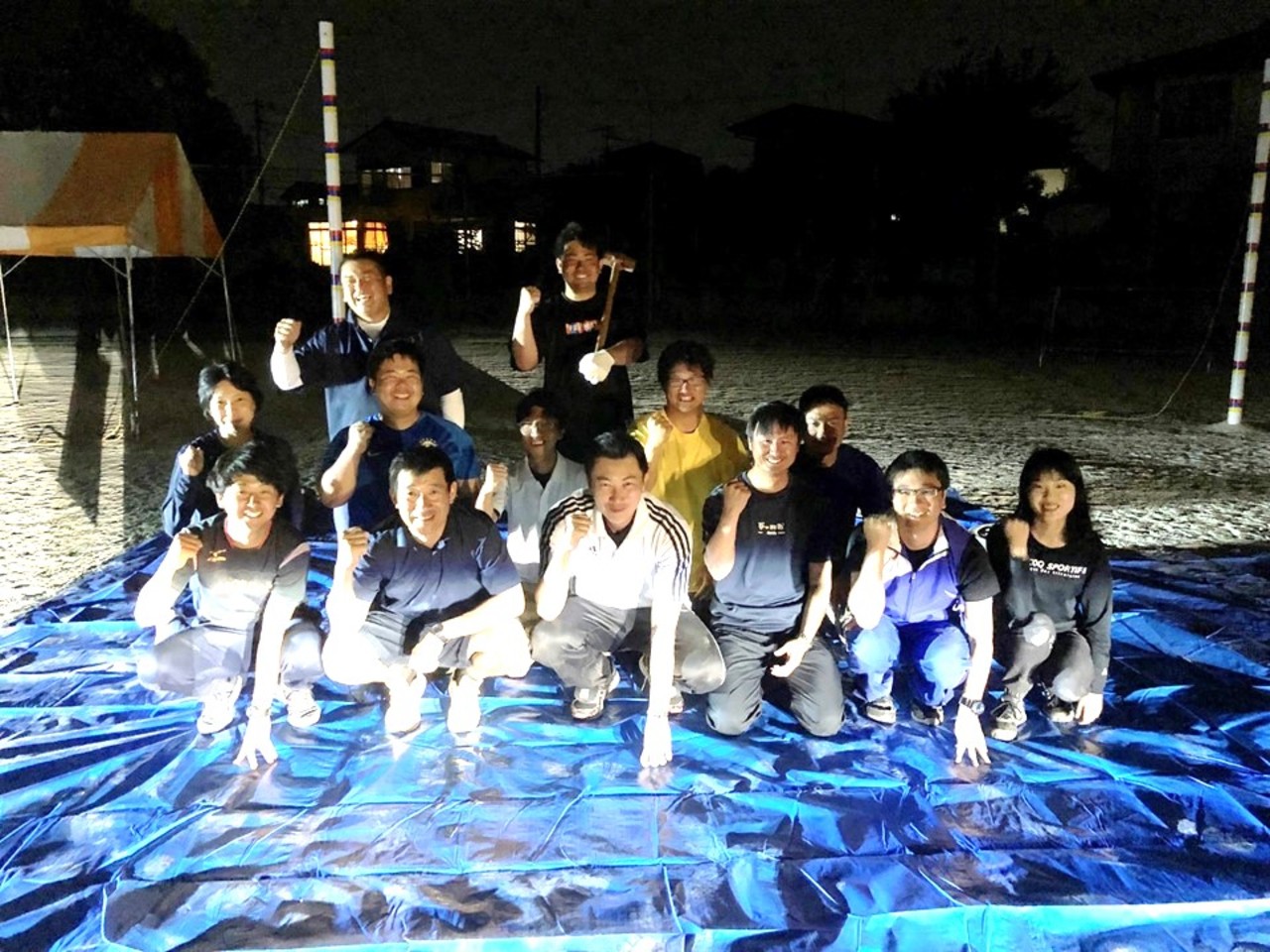那珂川北中学校 体育祭の準備