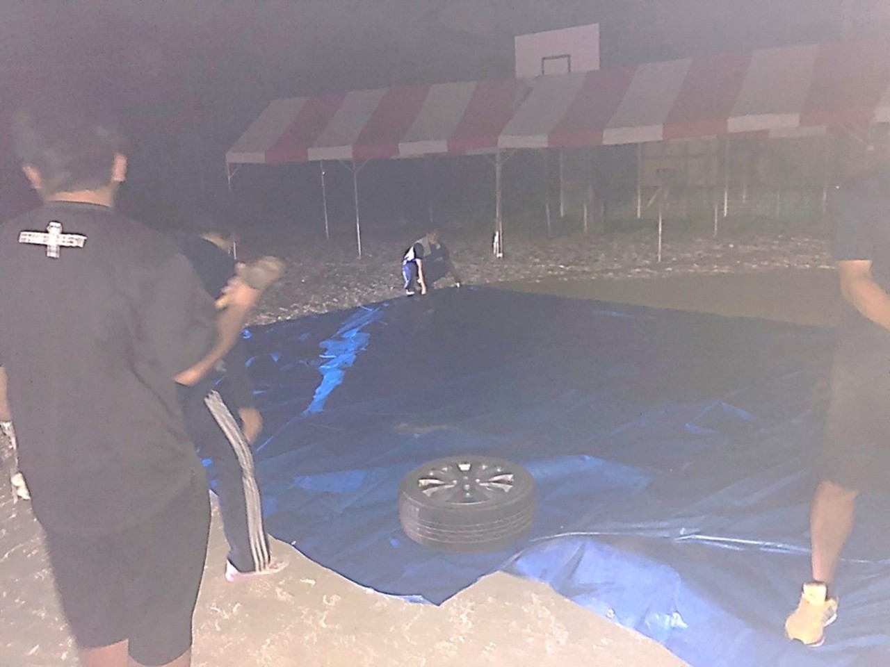 那珂川北中学校 体育祭の準備