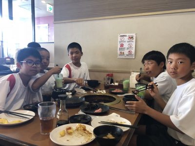 那珂川北中学校 野球部歓迎会