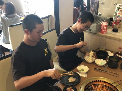 那珂川北中学校 野球部歓迎会