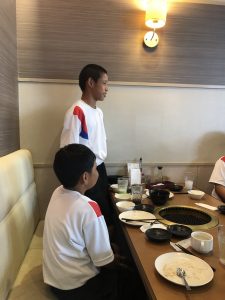 那珂川北中学校 野球部歓迎会