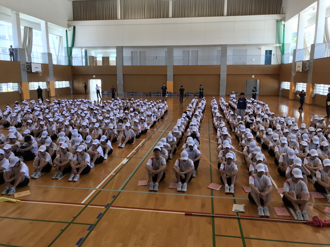 那珂川北中学校 体育祭 結団式
