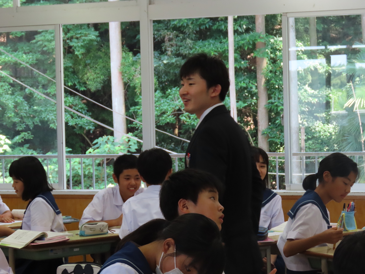 那珂川北中学校 教育実習