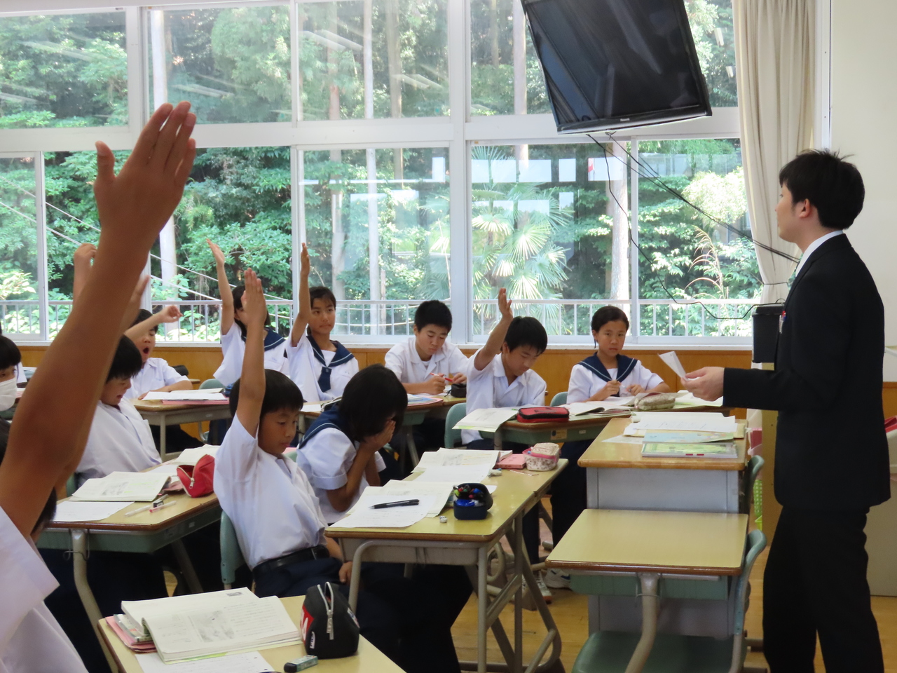 那珂川北中学校 教育実習