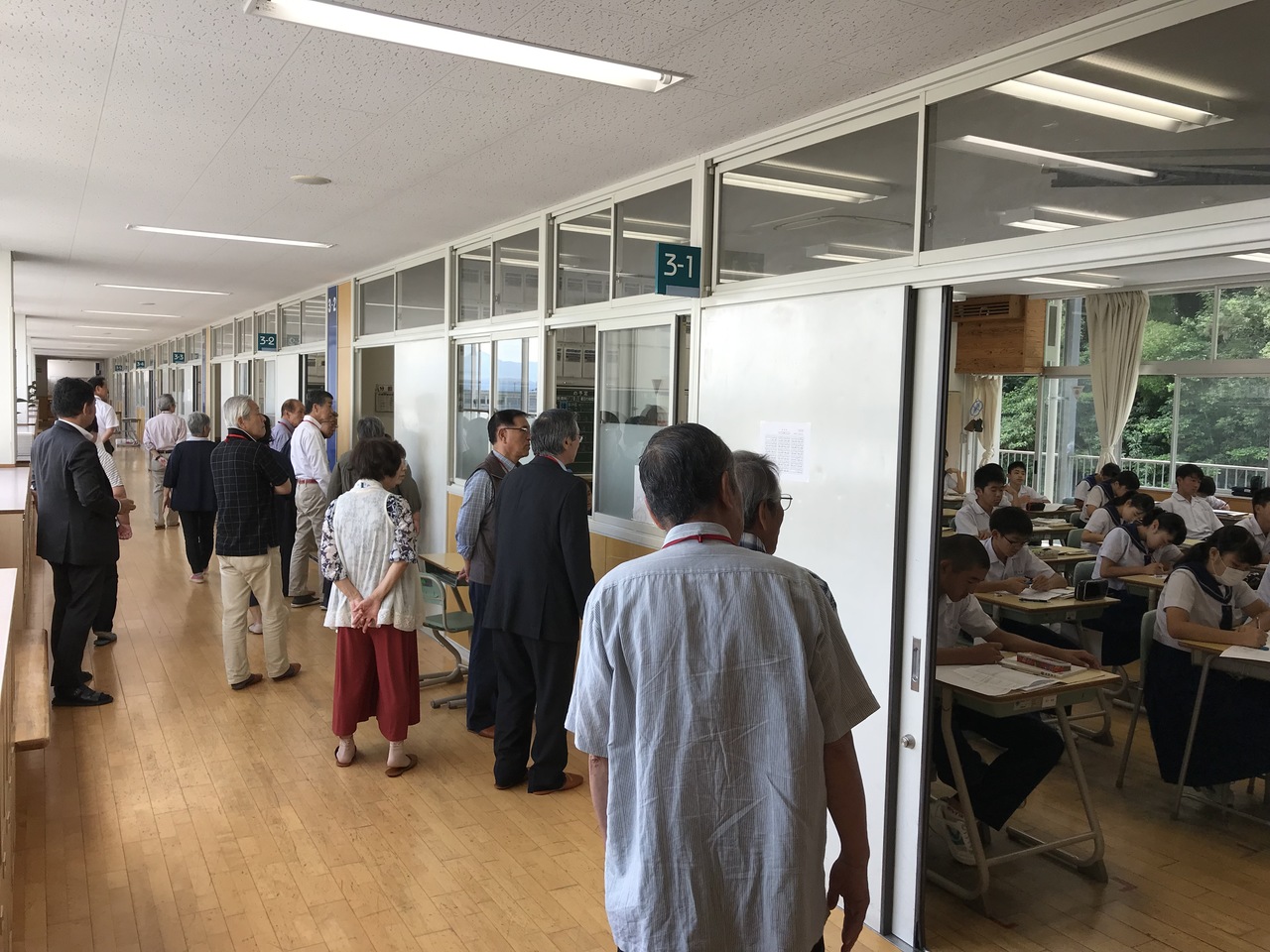 那珂川北中学校 ウェルカムスクール民生児童委員