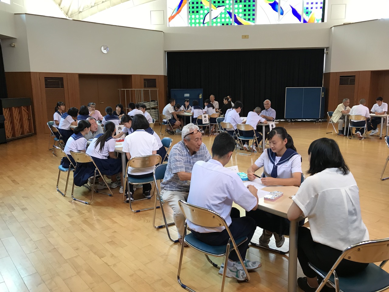 那珂川北中学校 夏休みに向けてのCS推進委員会